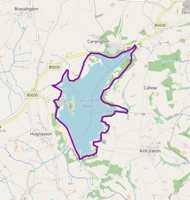 map of carsington water cycling trail