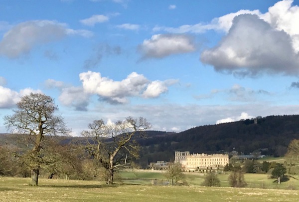 Chatsworth House and the Emperor Fountain