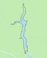 map of derwent dams cycling route