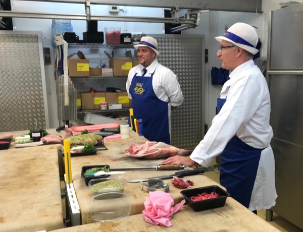 Behind the scenes at the butchery