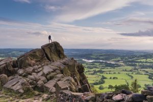 The Roaches rocky outcrop