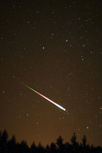 Perseids meteors