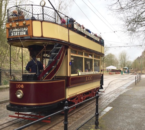 Crich Tramway Village tram