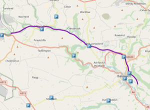 map of monsal trail